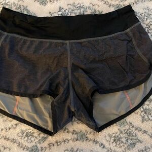 lululemon athletica Charcoal Gray Athletic Shorts